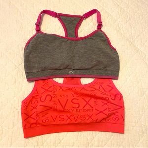 Two Victoria Secret Sports Bras
